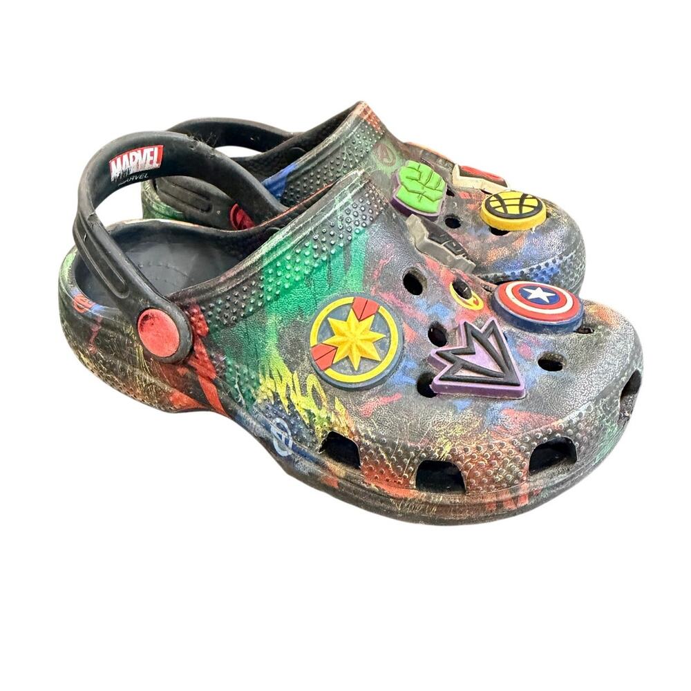 Crocs Kids' Classic Marvel Avengers Clogs Toddler Size 12